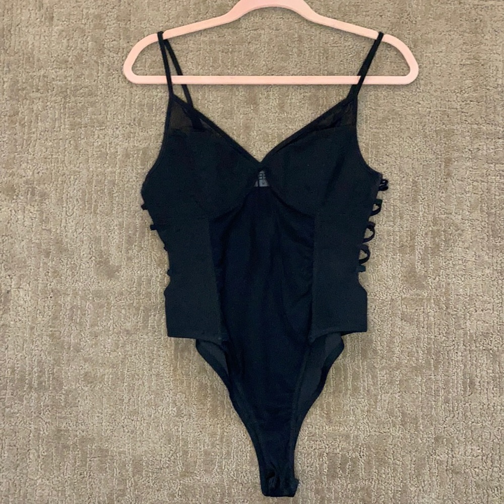 LF Black Bodysuit